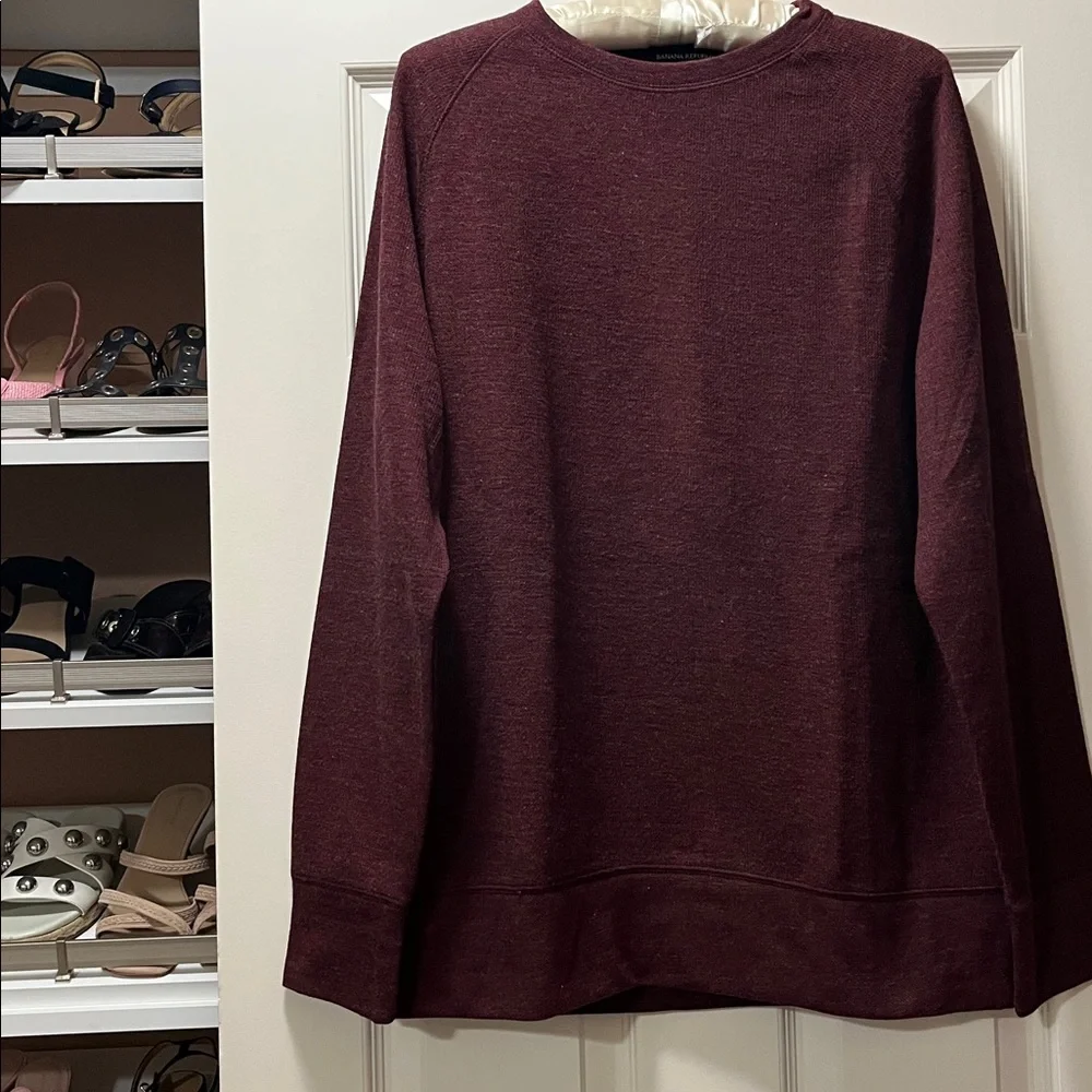 Banana Republic Burgundy Sweater